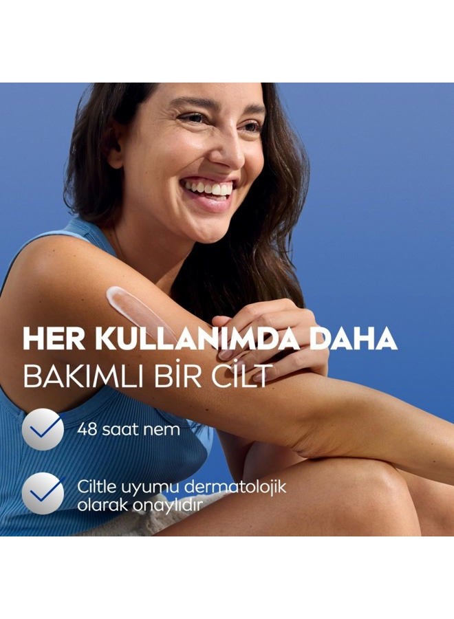 Nivea Irresistibly Smooth Body Cream Dry Skin Shea Butter 400 ml - Image 4